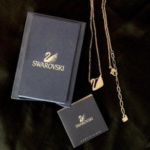 Swarovski Swan Necklace
